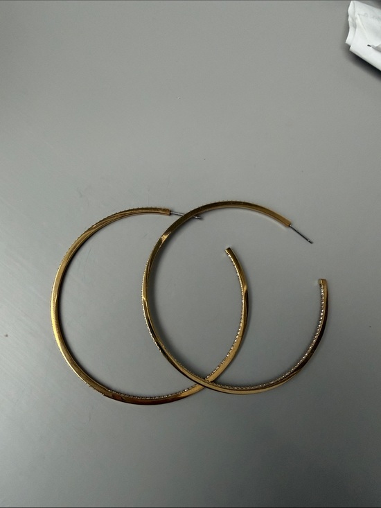 Michael Kors Jewelry - Gold Hoop Earrings - Classic Large Gold Hoops